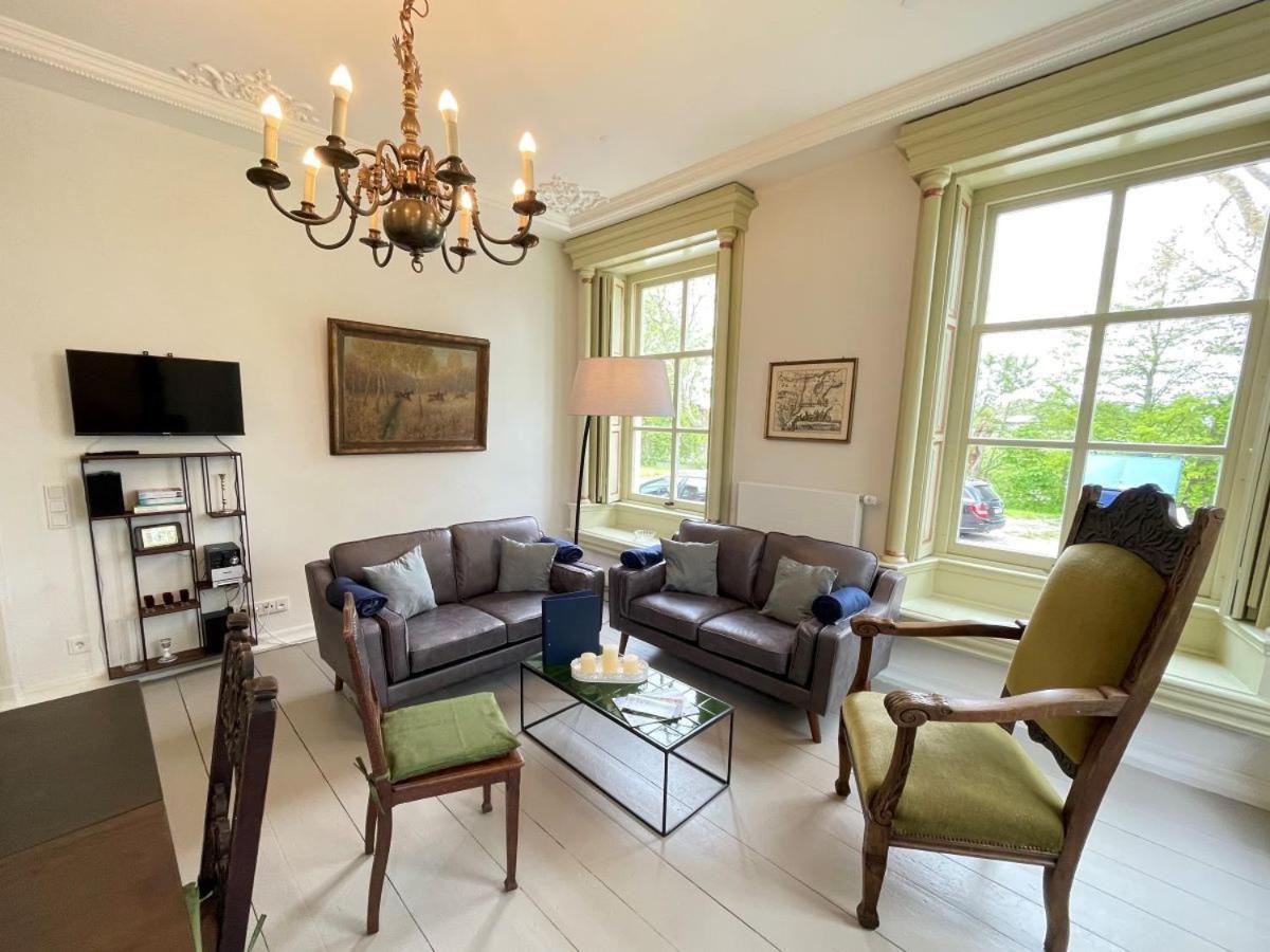 Mooi Stuv , Maisonettenwohnung , Gulfhof , Kachelofen Norden Luaran gambar