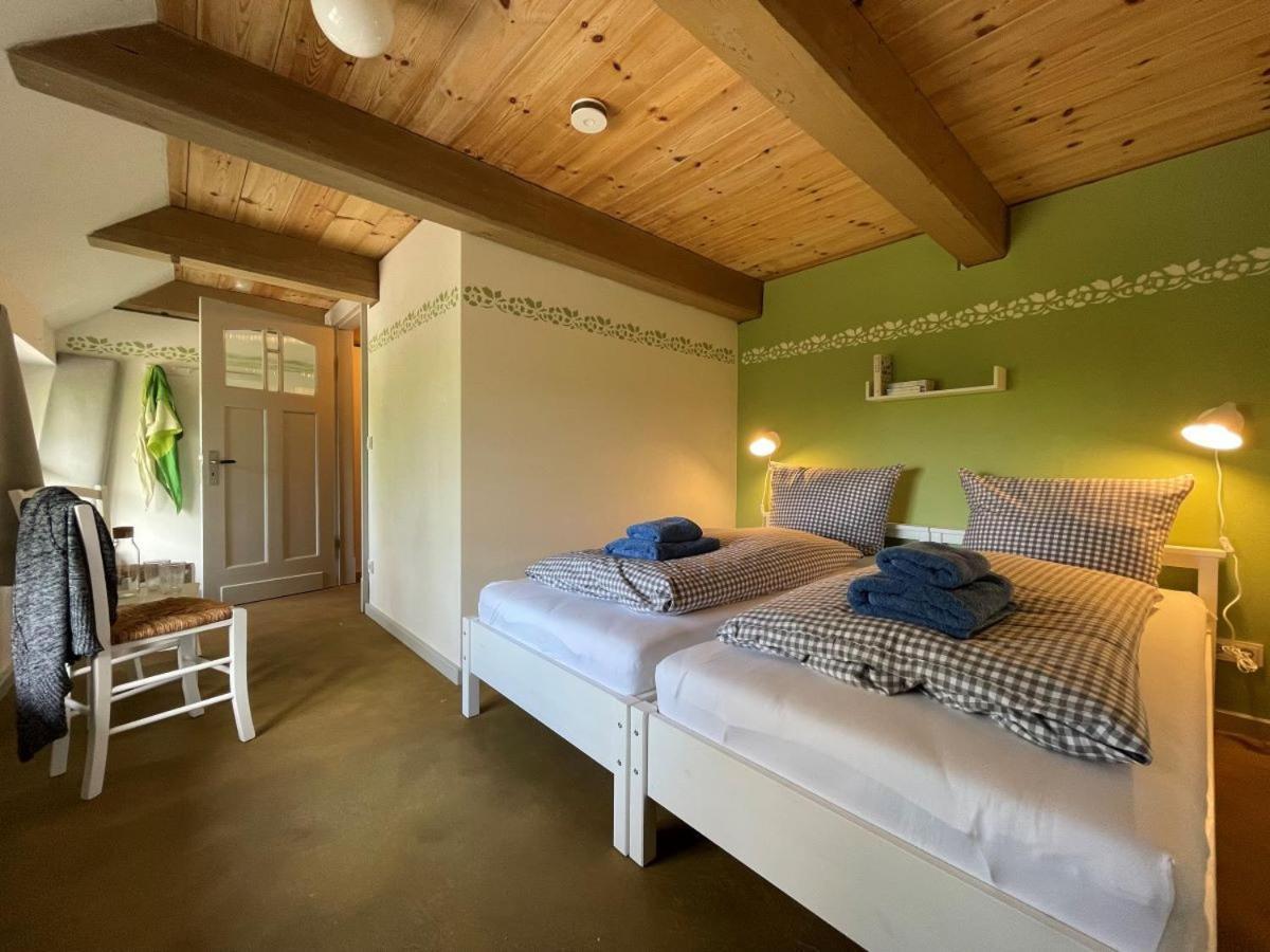 Mooi Stuv , Maisonettenwohnung , Gulfhof , Kachelofen Norden Luaran gambar