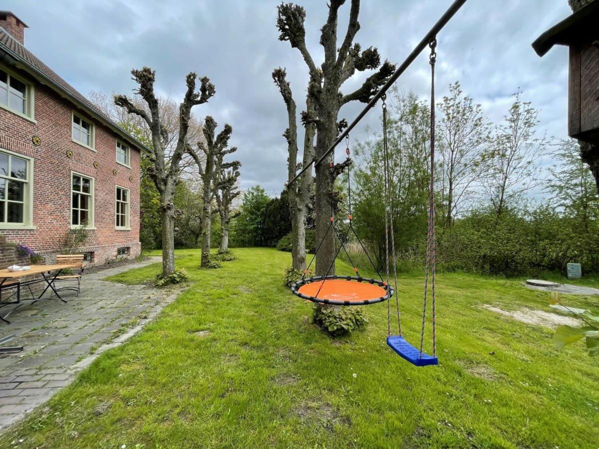 Mooi Stuv , Maisonettenwohnung , Gulfhof , Kachelofen Norden Luaran gambar