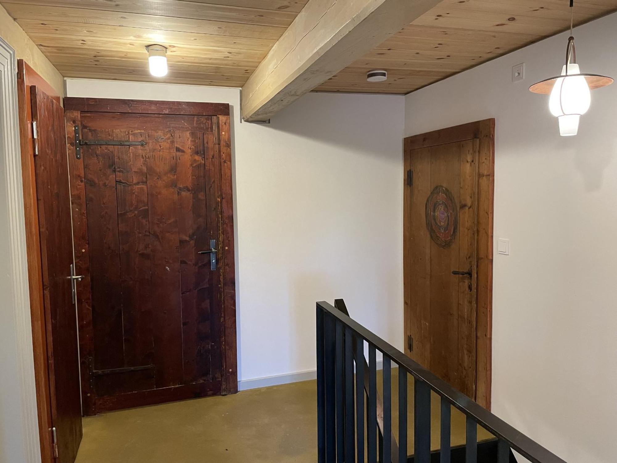 Mooi Stuv , Maisonettenwohnung , Gulfhof , Kachelofen Norden Luaran gambar